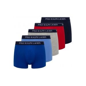 Polo Ralph Lauren pour homme. 714864292002 Lot de 5 boxers rouge, gris, bleu et marine (S), Homewear, Coton - Publicité Polo Ralph Lauren pour homme. 714864292002 Lot de 5 boxers rouge, gris, bleu et marine (S), Homewear, Coton - Publicité