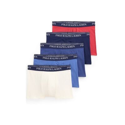 Polo Ralph Lauren pour homme. 714864292028 Set de 5 boxers classiques en coton stretch multicolore (L), Homewear - Publicité Polo Ralph Lauren pour homme. 714864292028 Set de 5 boxers classiques en coton stretch multicolore (L), Homewear - Publicité