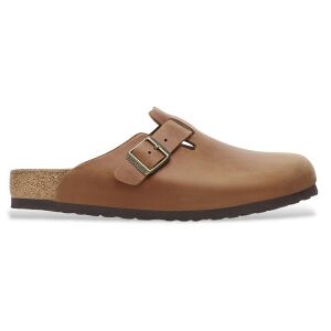 Birkenstock pour homme. 1028310 Sabots en cuir Boston marron (46), Plat, Aucun, Casuel - Publicité Birkenstock pour homme. 1028310 Sabots en cuir Boston marron (46), Plat, Aucun, Casuel - Publicité