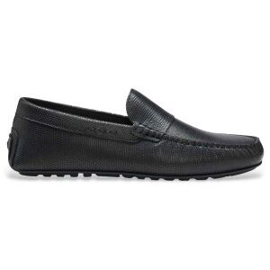 Boss pour homme. 50552565 Mocassins en cuir Noel Mocc noir (43), Plat, Aucun, Casuel - Publicité Boss pour homme. 50552565 Mocassins en cuir Noel Mocc noir (43), Plat, Aucun, Casuel - Publicité