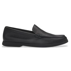 Boss pour homme. 50536173 Mocassins en cuir Sienne noir (44), Plat, Aucun, Casuel, Classique - Publicité Boss pour homme. 50536173 Mocassins en cuir Sienne noir (44), Plat, Aucun, Casuel, Classique - Publicité