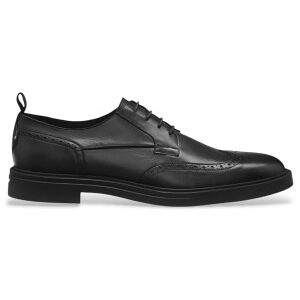 Boss pour homme. 50552549 Chaussures en cuir Calev noir (45), Plat, Lacets, Casuel, Fête, Classique - Publicité Boss pour homme. 50552549 Chaussures en cuir Calev noir (45), Plat, Lacets, Casuel, Fête, Classique - Publicité