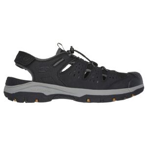 Skechers pour homme. 205113 Sandales à la coupe décontractée : Tresmen - Menard noir (44), Plat, 1 à 3 cm, Lacets, Casuel, Sport, Sportswear - Publicité Skechers pour homme. 205113 Sandales à la coupe décontractée : Tresmen - Menard noir (44), Plat, 1 à 3 cm, Lacets, Casuel, Sport, Sportswear - Publicité