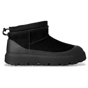 UGG pour homme. 1174196 Classic Ultra Mini Weather Hybrid Leather Booties Noir (44), Plat, Nubuck, Lacets, Casuel - Publicité UGG pour homme. 1174196 Classic Ultra Mini Weather Hybrid Leather Booties Noir (44), Plat, Nubuck, Lacets, Casuel - Publicité