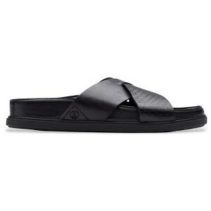 Clarks pour homme. 26181382 Sandales en cuir Torford Cross noir (41), Plat, Aucun, Casuel - Publicité Clarks pour homme. 26181382 Sandales en cuir Torford Cross noir (41), Plat, Aucun, Casuel - Publicité