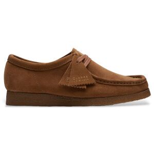 Clarks pour homme. 26155518 Chaussures Wallabee en cuir marron (42.5), Plat, Lacets, Casuel - Publicité Clarks pour homme. 26155518 Chaussures Wallabee en cuir marron (42.5), Plat, Lacets, Casuel - Publicité