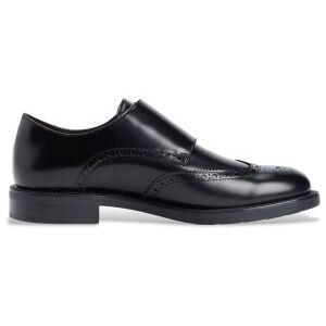 Tommy Hilfiger pour homme. FM0FM05767 Chaussures Monk en cuir noir (44), Plat, Boucle, Casuel, Fête, Classique - Publicité Tommy Hilfiger pour homme. FM0FM05767 Chaussures Monk en cuir noir (44), Plat, Boucle, Casuel, Fête, Classique - Publicité