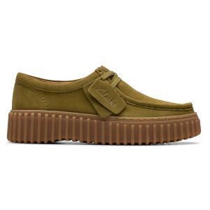 Clarks pour femme. 26184586 Chaussures en cuir vert Torhill Bee (41.5), Plat, Lacets, Casuel - Publicité Clarks pour femme. 26184586 Chaussures en cuir vert Torhill Bee (41.5), Plat, Lacets, Casuel - Publicité