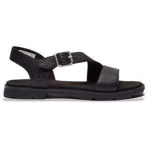 Timberland pour femme. TB0A2R2TW021 Sandales en cuir à bride arrière Calista Bay noir (37 W), Plat, Boucle, Casuel - Publicité Timberland pour femme. TB0A2R2TW021 Sandales en cuir à bride arrière Calista Bay noir (37 W), Plat, Boucle, Casuel - Publicité