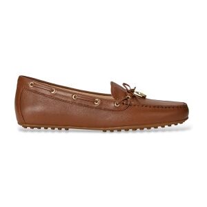 Lauren Ralph Lauren pour femme. 802967751002 Mocassins Wylie en cuir nappa marron (35), Plat, Aucun, Casuel, Classique - Publicité Lauren Ralph Lauren pour femme. 802967751002 Mocassins Wylie en cuir nappa marron (35), Plat, Aucun, Casuel, Classique - Publicité