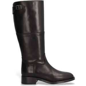 Alpe pour femme. 534908 Bottes Couture en cuir noir (36), 1 à 3 cm, Fermeture éclair, Casuel - Publicité Alpe pour femme. 534908 Bottes Couture en cuir noir (36), 1 à 3 cm, Fermeture éclair, Casuel - Publicité