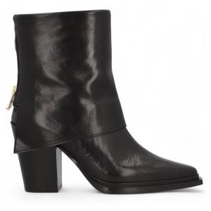 Alpe pour femme. 527417 Maysale - Bottines en cuir noir (40), 8 à 10 cm, Fermeture éclair, Casuel - Publicité Alpe pour femme. 527417 Maysale - Bottines en cuir noir (40), 8 à 10 cm, Fermeture éclair, Casuel - Publicité