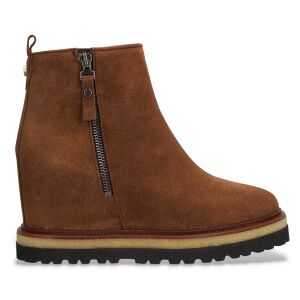 Alpe pour femme. 550711 Bottines en cuir Vanity marron (37), 8 à 10 cm, Fermeture éclair, Casuel - Publicité Alpe pour femme. 550711 Bottines en cuir Vanity marron (37), 8 à 10 cm, Fermeture éclair, Casuel - Publicité