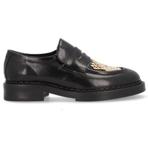 Alpe pour femme. 533166 Mocassins Chester en cuir noir (39), Plat, Aucun, Casuel - Publicité Alpe pour femme. 533166 Mocassins Chester en cuir noir (39), Plat, Aucun, Casuel - Publicité