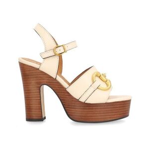 Alpe pour femme. 511714 Sandales en cuir Off-white Venus (41), Blanc, Superiéur à 10 cm, Boucle, Casuel - Publicité Alpe pour femme. 511714 Sandales en cuir Off-white Venus (41), Blanc, Superiéur à 10 cm, Boucle, Casuel - Publicité
