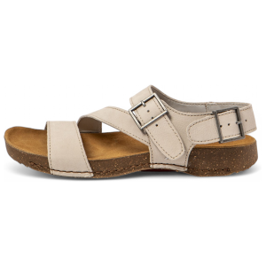 ART unisex. 109997240003_017 Sandales en cuir 0999 I Breathe blanc (44), Plat, Boucle, Casuel - Publicité ART unisex. 109997240003_017 Sandales en cuir 0999 I Breathe blanc (44), Plat, Boucle, Casuel - Publicité