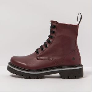 ART unisex. 111661267003_008 Bottines en cuir bourgogne (43), Plat, 1 à 3 cm, Lacets, Casuel, Bordeaux - Publicité ART unisex. 111661267003_008 Bottines en cuir bourgogne (43), Plat, 1 à 3 cm, Lacets, Casuel, Bordeaux - Publicité