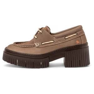 ART pour femme. 113791120003_020 Mocassins en cuir 1379 York taupe (40), Marron, 5 à 8 cm, Lacets, Casuel - Publicité ART pour femme. 113791120003_020 Mocassins en cuir 1379 York taupe (40), Marron, 5 à 8 cm, Lacets, Casuel - Publicité