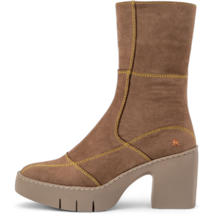 ART pour femme. 116591220003_020 Bottes en cuir 1659 Sofia taupe (37), 5 à 8 cm, Fermeture éclair, Casuel - Publicité ART pour femme. 116591220003_020 Bottes en cuir 1659 Sofia taupe (37), 5 à 8 cm, Fermeture éclair, Casuel - Publicité