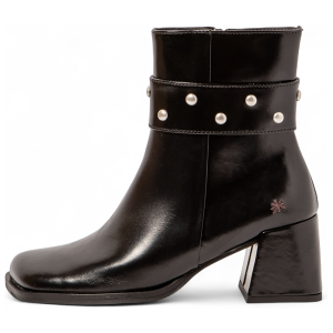 ART pour femme. 11706S101003_001 Bottines en cuir brillant noir (40), 5 à 8 cm, Fermeture éclair, Classique - Publicité ART pour femme. 11706S101003_001 Bottines en cuir brillant noir (40), 5 à 8 cm, Fermeture éclair, Classique - Publicité