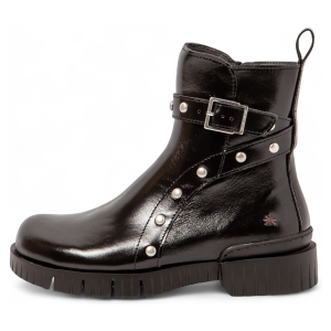 ART pour femme. 11837S101003_001 1837S Oxford Leather Ankle Boots noir (38), Cuir, Plat, 1 à 3 cm, Fermeture éclair, Casuel - Publicité ART pour femme. 11837S101003_001 1837S Oxford Leather Ankle Boots noir (38), Cuir, Plat, 1 à 3 cm, Fermeture éclair, Casuel - Publicité