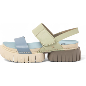 ART pour femme. 1188111YA003_0MU Sandales en cuir 1881 Madeira multicolore (41), 3 à 5 cm, Velcro, Casuel - Publicité ART pour femme. 1188111YA003_0MU Sandales en cuir 1881 Madeira multicolore (41), 3 à 5 cm, Velcro, Casuel - Publicité