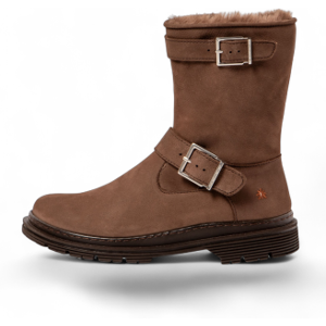 ART pour femme. 119031112003_012 1903 Bottes en cuir marron de Birmingham (37), Plat, Fermeture éclair, Casuel - Publicité ART pour femme. 119031112003_012 1903 Bottes en cuir marron de Birmingham (37), Plat, Fermeture éclair, Casuel - Publicité