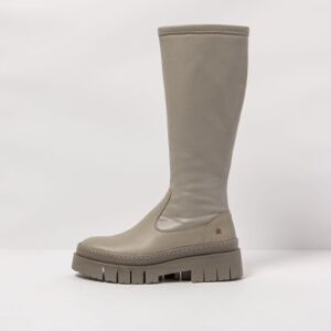 ART pour femme. 1195611SF003_020 Bottes en cuir 1956 Nappa gris (36), Beige, Plat, Fermeture éclair, Casuel - Publicité ART pour femme. 1195611SF003_020 Bottes en cuir 1956 Nappa gris (36), Beige, Plat, Fermeture éclair, Casuel - Publicité