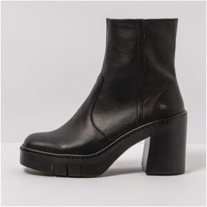 ART pour femme. 119741101003_001 1974 Bottines en cuir nappa noir -Hauteur du talon 9cm (39), 8 à 10 cm, Fermeture éclair, Casuel - Publicité ART pour femme. 119741101003_001 1974 Bottines en cuir nappa noir -Hauteur du talon 9cm (39), 8 à 10 cm, Fermeture éclair, Casuel - Publicité