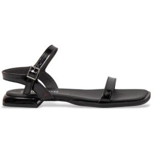 ART pour femme. 120001101003_001 Sandales en cuir 2000 Bergamo noir (36), Plat, Boucle, Casuel, Classique - Publicité ART pour femme. 120001101003_001 Sandales en cuir 2000 Bergamo noir (36), Plat, Boucle, Casuel, Classique - Publicité