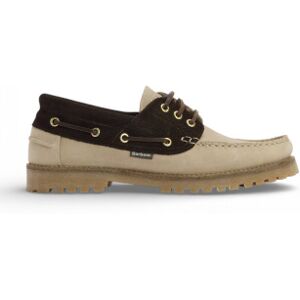 Barbour pour homme. MFO0795 Chaussures de pont en cuir marron, beige (44), Plat, Lacets, Casuel - Publicité Barbour pour homme. MFO0795 Chaussures de pont en cuir marron, beige (44), Plat, Lacets, Casuel - Publicité