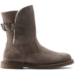 Birkenstock pour femme. 1020665 Bottes Uppsala Laine d'agneau Daim taupe (37), Plat, Cuir, Aucun, Casuel - Publicité Birkenstock pour femme. 1020665 Bottes Uppsala Laine d'agneau Daim taupe (37), Plat, Cuir, Aucun, Casuel - Publicité