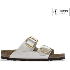 Birkenstock pour femme. 1020021 Sandales Arizona Big Buckle blanc (Ajustement Étroit) perle (42), Plat, Aucun, Casuel - Publicité Birkenstock pour femme. 1020021 Sandales Arizona Big Buckle blanc (Ajustement Étroit) perle (42), Plat, Aucun, Casuel - Publicité