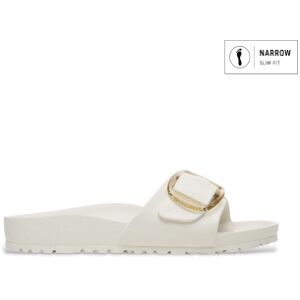 Birkenstock pour femme. 1029633 Sandales Madrid Big Buckle (Ajustement Étroit) blanc (42), Plat, Aucun, Casuel - Publicité Birkenstock pour femme. 1029633 Sandales Madrid Big Buckle (Ajustement Étroit) blanc (42), Plat, Aucun, Casuel - Publicité