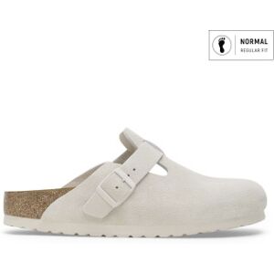 Birkenstock pour homme. 1024731 Sabots en Cuir Boston (Coupe Régulière) beige (46), Plat, Aucun, Casuel - Publicité Birkenstock pour homme. 1024731 Sabots en Cuir Boston (Coupe Régulière) beige (46), Plat, Aucun, Casuel - Publicité