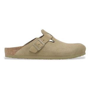 Birkenstock pour femme. 1025844 Sabots en cuir Boston marron clair (39), Plat, Aucun, Casuel - Publicité Birkenstock pour femme. 1025844 Sabots en cuir Boston marron clair (39), Plat, Aucun, Casuel - Publicité