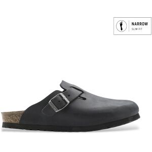 Birkenstock unisex. 59463 Sabots en Cuir Boston (Coupe Étroite) noir (39), Plat, Aucun, Casuel - Publicité Birkenstock unisex. 59463 Sabots en Cuir Boston (Coupe Étroite) noir (39), Plat, Aucun, Casuel - Publicité