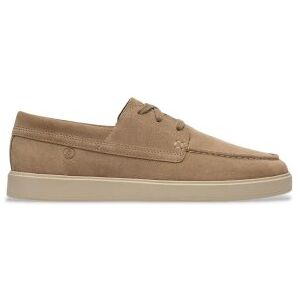 Clarks unisex. 26186187 Lockford Boat Mocassins en daim beige foncé (41), Plat, Cuir, Lacets, Casuel - Publicité Clarks unisex. 26186187 Lockford Boat Mocassins en daim beige foncé (41), Plat, Cuir, Lacets, Casuel - Publicité