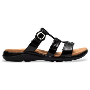 Clarks pour femme. 26185965 Kitly Pearl chaussures en cuir blanc cuir verni noir (37), Plat, Aucun, Casuel - Publicité Clarks pour femme. 26185965 Kitly Pearl chaussures en cuir blanc cuir verni noir (37), Plat, Aucun, Casuel - Publicité