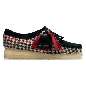 Clarks pour femme. 26182802 Chaussures en cuir Wallabee noir (37.5), Plat, 1 à 3 cm, Lacets, Casuel - Publicité Clarks pour femme. 26182802 Chaussures en cuir Wallabee noir (37.5), Plat, 1 à 3 cm, Lacets, Casuel - Publicité