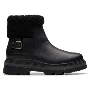 Clarks pour femme. 26179809 Hencroft Madi Bottes en cuir WP noir (38), 1 à 3 cm, Fermeture éclair, Casuel - Publicité Clarks pour femme. 26179809 Hencroft Madi Bottes en cuir WP noir (38), 1 à 3 cm, Fermeture éclair, Casuel - Publicité