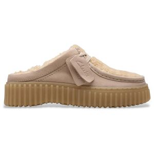 Clarks pour femme. 26183010 Sabots en cuir beige Torhill Mule (38), Plat, Aucun, Casuel - Publicité Clarks pour femme. 26183010 Sabots en cuir beige Torhill Mule (38), Plat, Aucun, Casuel - Publicité