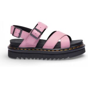 DR MARTENS pour femme. 31558650 Sandales en cuir Voss II Athena rose (41), Plat, 1 à 3 cm, Boucle, Casuel - Publicité DR MARTENS pour femme. 31558650 Sandales en cuir Voss II Athena rose (41), Plat, 1 à 3 cm, Boucle, Casuel - Publicité