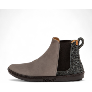 El Naturalista pour femme. 25310PET0005_001 Bottines en cuir gris Pleasant-Wulf (41), Plat, Aucun, Classique - Publicité El Naturalista pour femme. 25310PET0005_001 Bottines en cuir gris Pleasant-Wulf (41), Plat, Aucun, Classique - Publicité