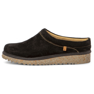 El Naturalista pour femme. 256361101005_001 Sabots en cuir N5636 noir (40), Plat, Aucun, Casuel - Publicité El Naturalista pour femme. 256361101005_001 Sabots en cuir N5636 noir (40), Plat, Aucun, Casuel - Publicité