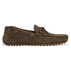 Hackett London pour homme. HMS200079 Mocassins en cuir Chauffeur Lacets marron (45), Plat, Aucun, Casuel, Fête, Classique - Publicité Hackett London pour homme. HMS200079 Mocassins en cuir Chauffeur Lacets marron (45), Plat, Aucun, Casuel, Fête, Classique - Publicité