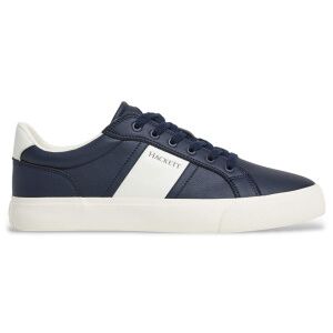 Hackett London pour homme. HMS21482 Baskets en cuir bleu Blake Mix (41), Plat, Lacets, Casuel - Publicité Hackett London pour homme. HMS21482 Baskets en cuir bleu Blake Mix (41), Plat, Lacets, Casuel - Publicité