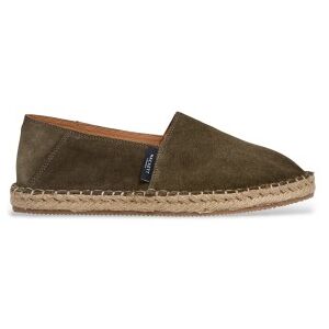 Hackett London pour homme. HMS200102 Espadrilles en daim vert Baywatch (41), Plat, Cuir, Aucun, Casuel - Publicité Hackett London pour homme. HMS200102 Espadrilles en daim vert Baywatch (41), Plat, Cuir, Aucun, Casuel - Publicité