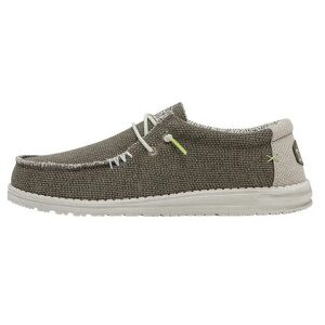 HeyDude pour homme. HD40003 Trainers Wally Braided grey (40), Tissu, Plat, Lacets, Casuel, Gris - Publicité HeyDude pour homme. HD40003 Trainers Wally Braided grey (40), Tissu, Plat, Lacets, Casuel, Gris - Publicité