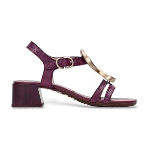 Hispanitas pour femme. HV264836 Sandales rouges Tulipan (38), Cuir, 3 à 5 cm, Boucle, Casuel, Bordeaux - Publicité Hispanitas pour femme. HV264836 Sandales rouges Tulipan (38), Cuir, 3 à 5 cm, Boucle, Casuel, Bordeaux - Publicité